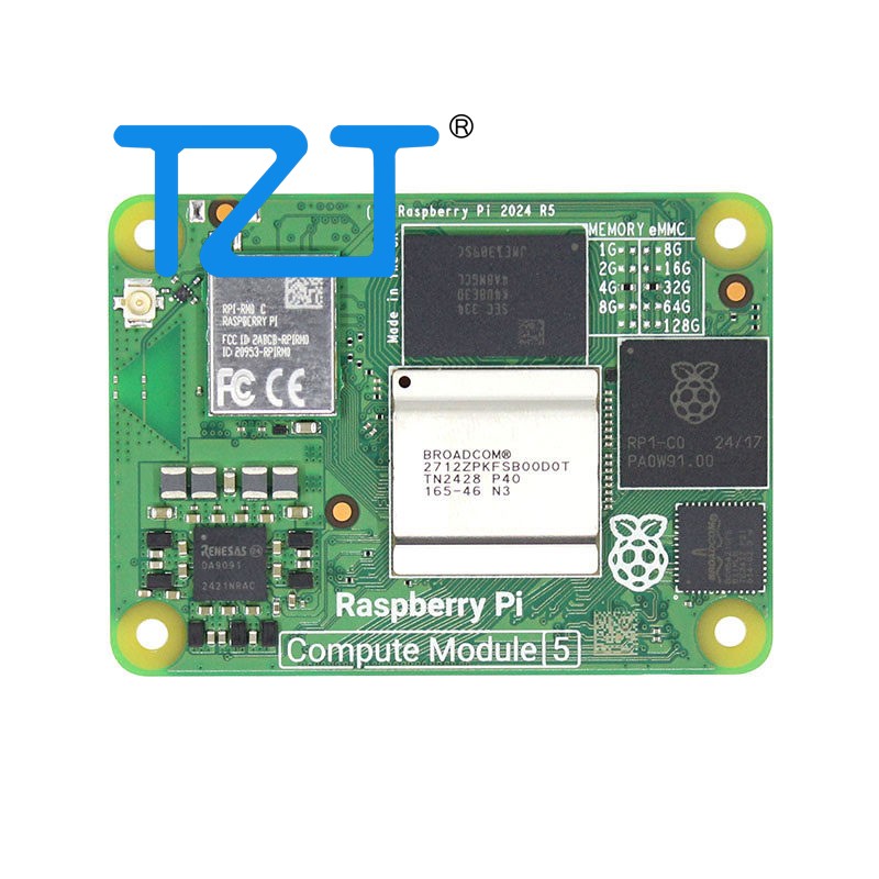 TZT Compute Module 5 Bluetooth - огляд і ціна Raspberry Pi 5 8Gb Board