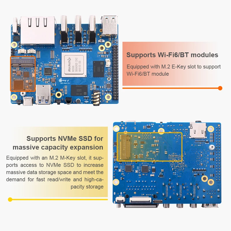 Orange Pi 5 Plus 4 8 16 GB RAM - огляд і ціна Rockchip Rk3588 Development Board