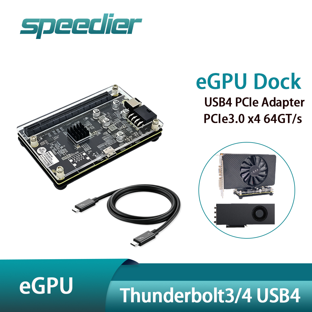 USB4 Thunderbolt 3 / 4 EGPU Do - огляд і ціна Thunderbolt 4 Egpu Dock Mini Pc
